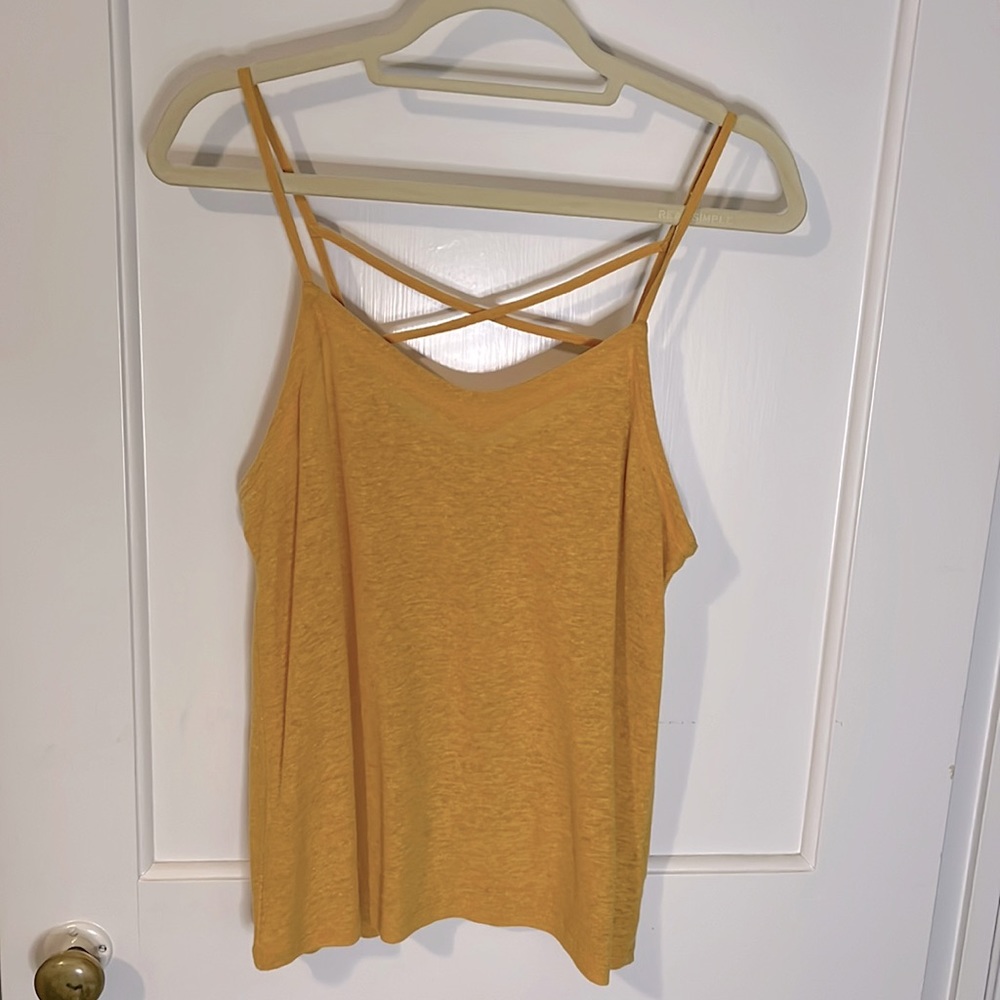 Mustard Yellow Tank Top